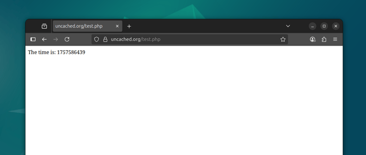 Cloudflare Nginx test